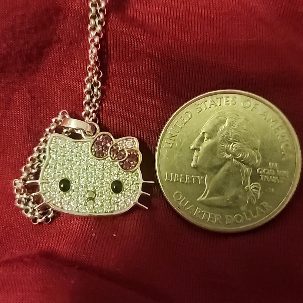 Hello Kitty Diamonique Necklace